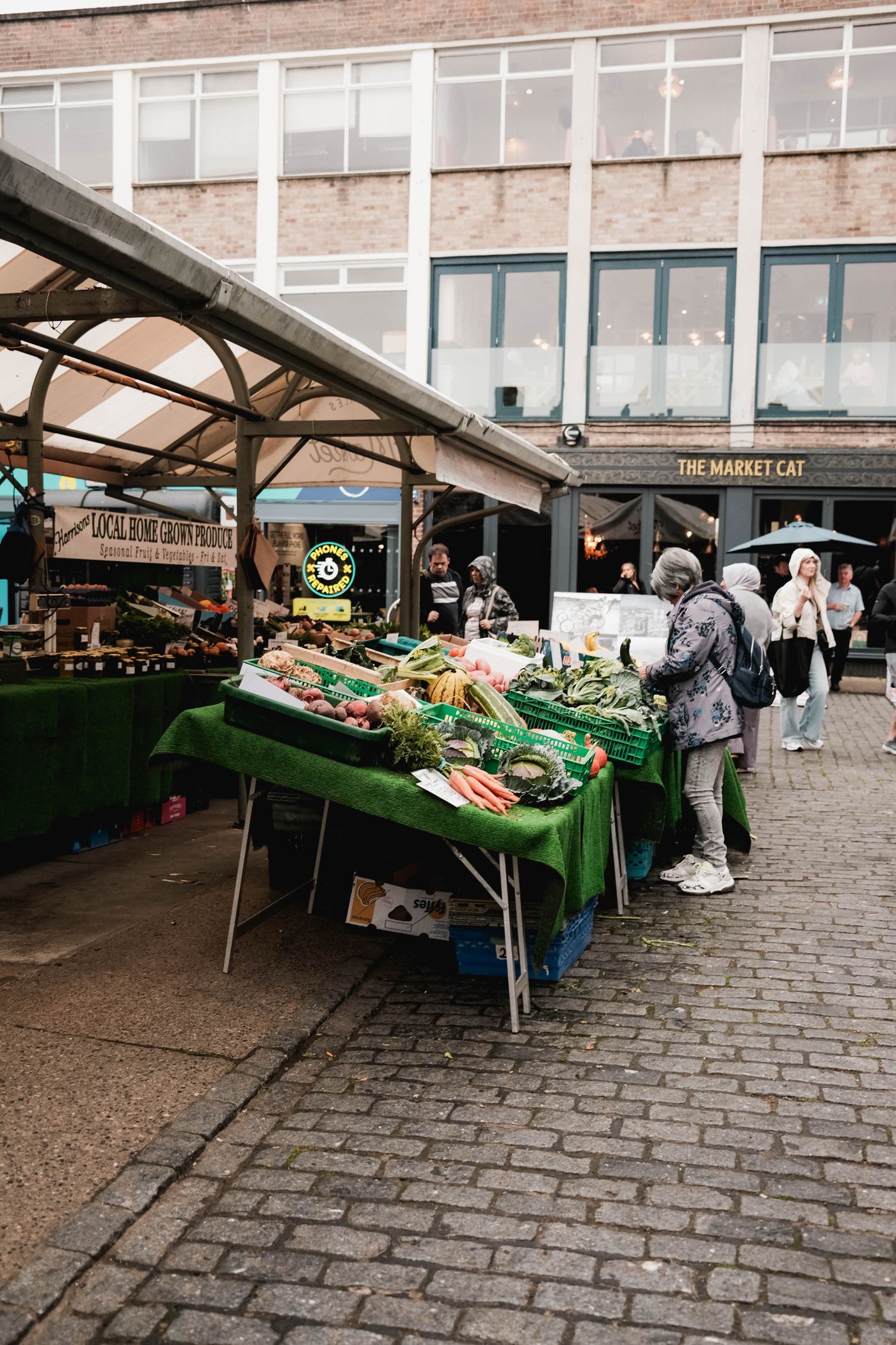 Le marché public du samedi
