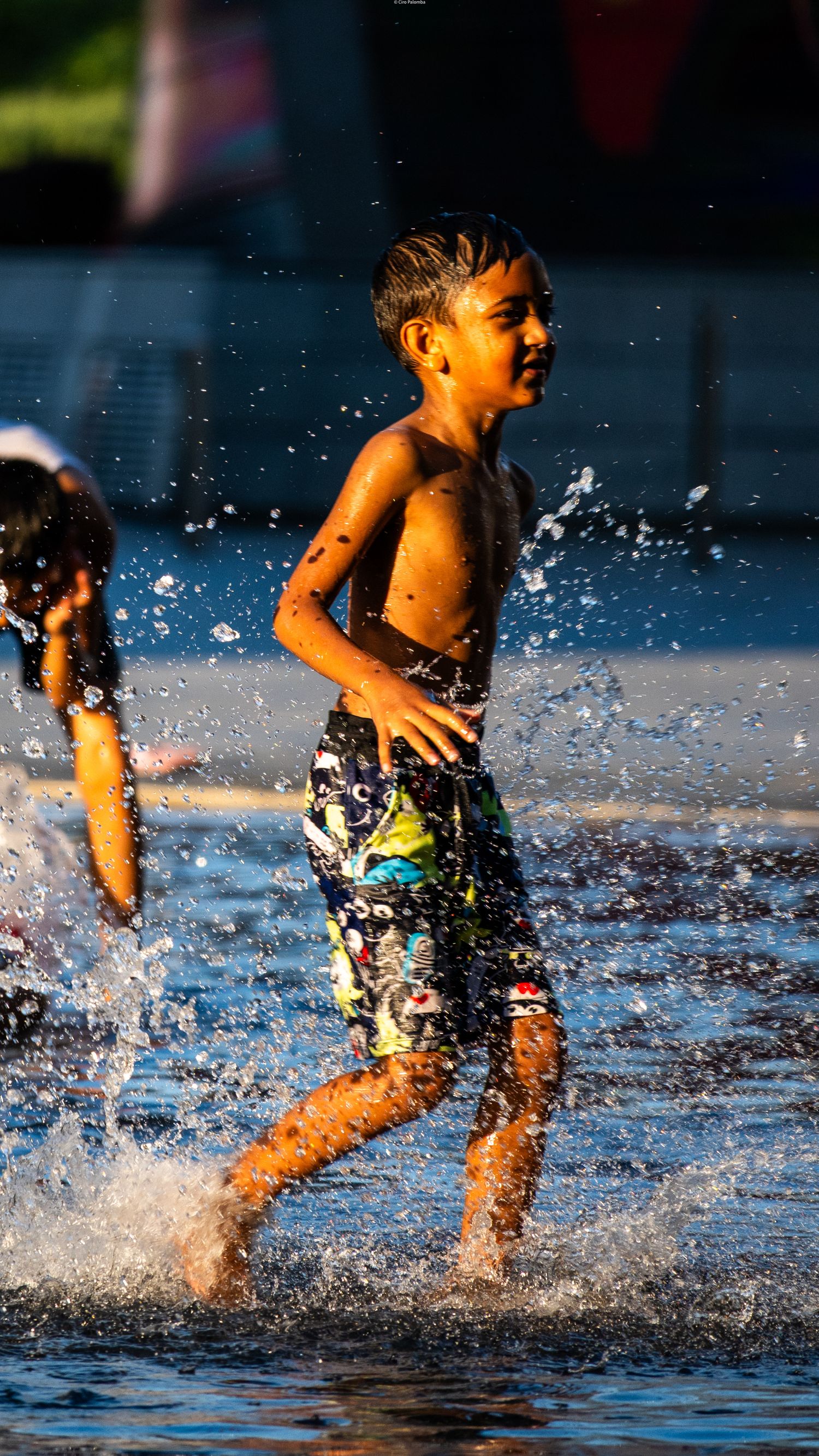 Les jeux d'eau de l'été